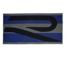 VW R BADETUCH BLAU / SCHWARZ / GRAU