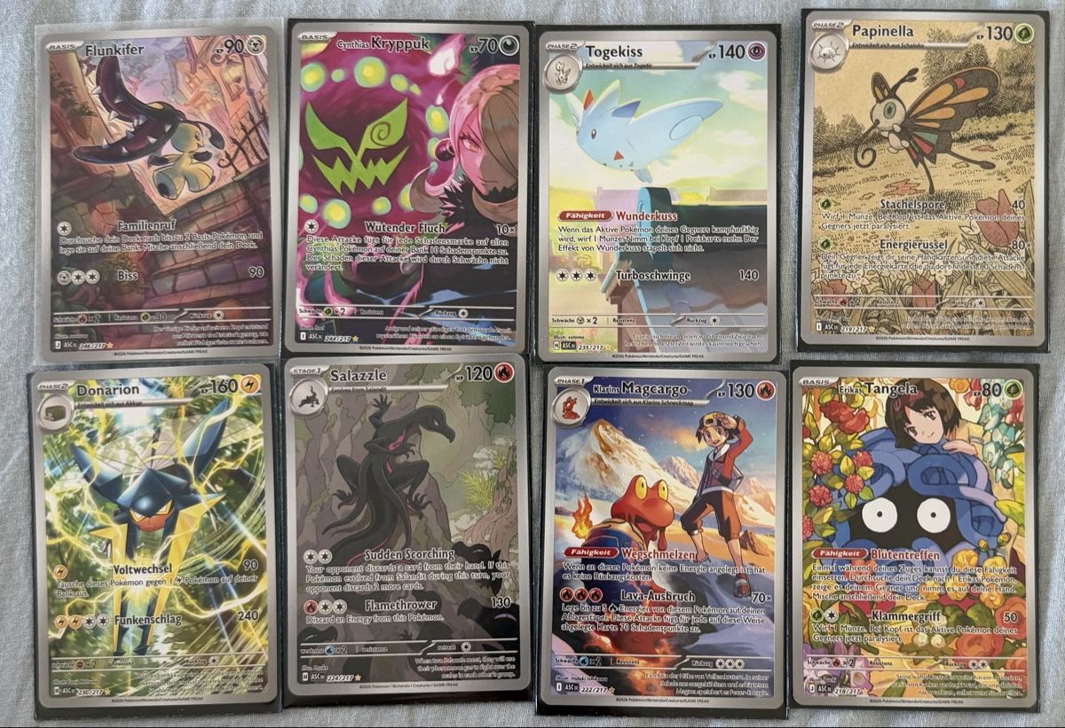 Pokémon Sammelbilder & Trading cards: Pokémon Sammelkarten Ascended Heroes – Neu (gemäss Beschreibung) aus Brugg AG von bbc_cwk7