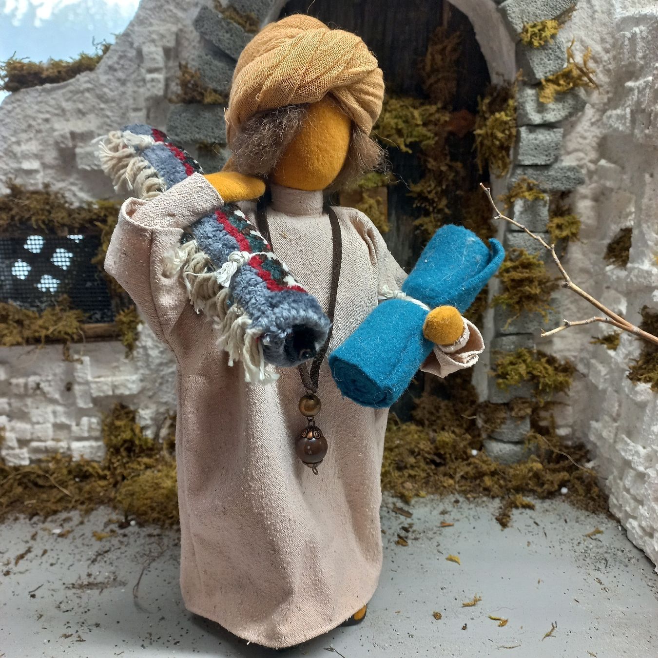 Figurines: Schwarzenberger Krippenfigur „Teppichhändler“ – Handarbeit – D'occasion à Lachen SZ par jimmygoal13 6