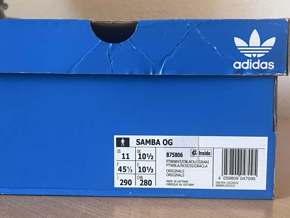 Adidas Herrenschuhe: Adidas SAMBA super classic – Neu und originalverpackt aus La Chaux-de-Fonds von art_x8mz 2