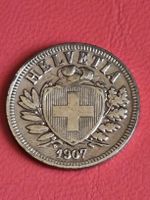 2 RAPPEN SCHWEIZ - JAHR 1907 - VORZ. 