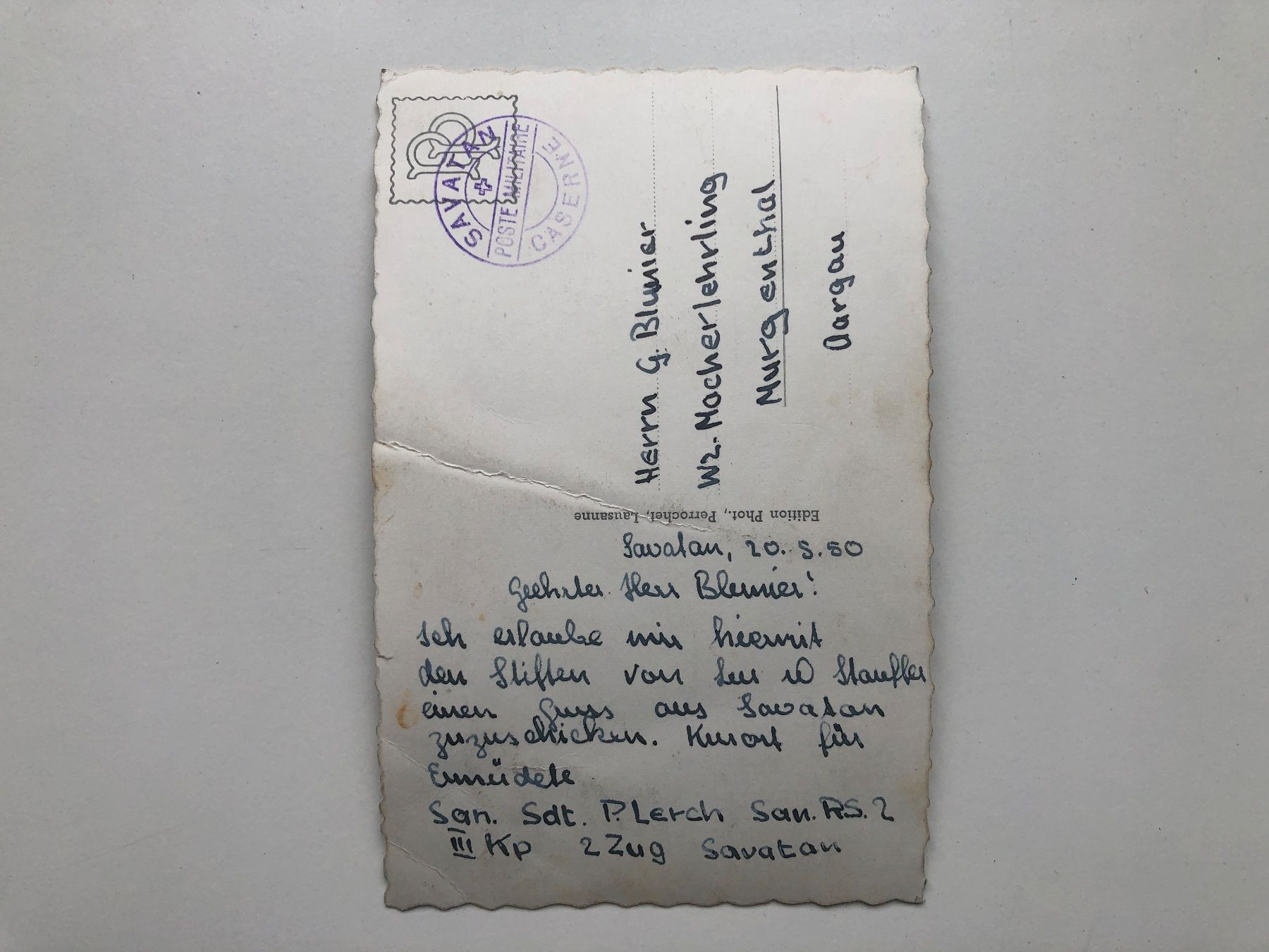 Cartoline postali: Le Rhône et la Dent de Morcles – Usato da Neuchâtel venduto da Atahuallpa 1