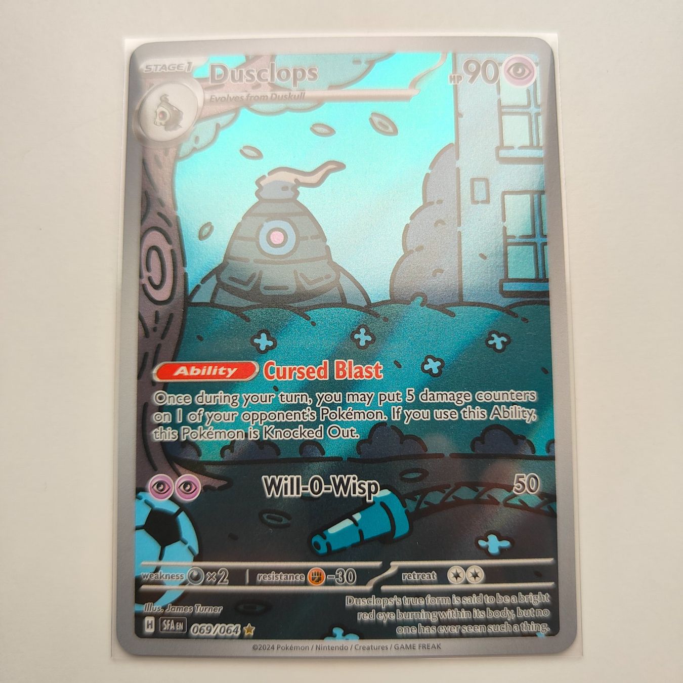 Pokémon Carte collezionabili: Pokemon Dusclops Shrouded Fable 69 – Usato da Thalwil venduto da FigurenFreunde