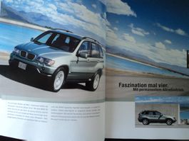 Prospekt BMW X5 E53  2002