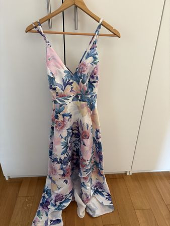 Cocktailkleid Jake's floral mehrfarbig Grösse. 38
