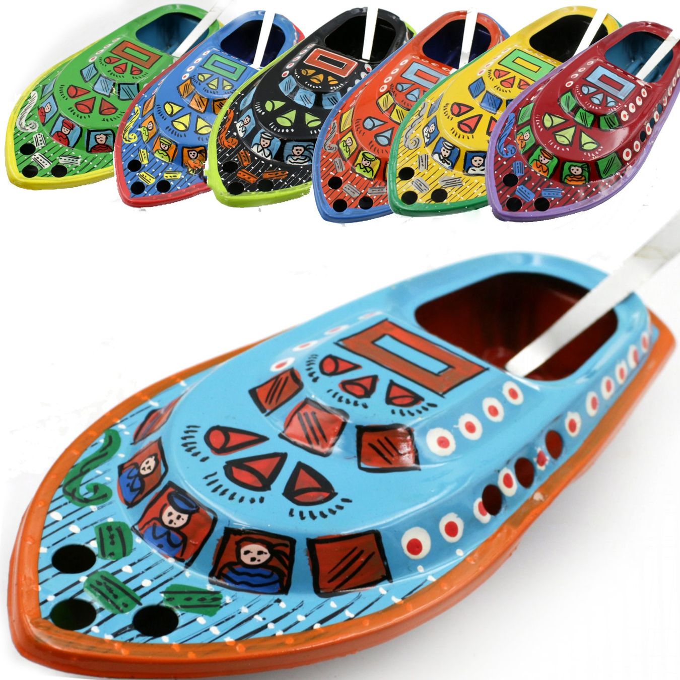 Kit di modellismo & Modellini statici: Knatterboot Pop Pop Kerzen Boot Dampfboot Blechspielzeug – Nuovo e nell'imballaggio originale da Bad Salzdetfurth venduto da Weltenbummler-Shop