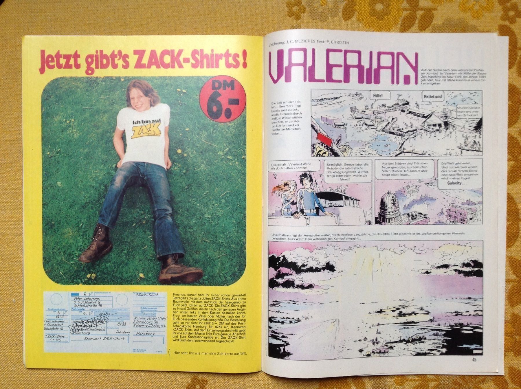 BD: Zack Heft Nr 27 von 1973 – D'occasion à Endingen par nathan05 7
