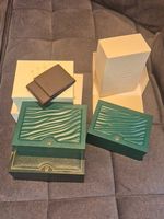 Rolex 3 Boxen und Outerboxteile