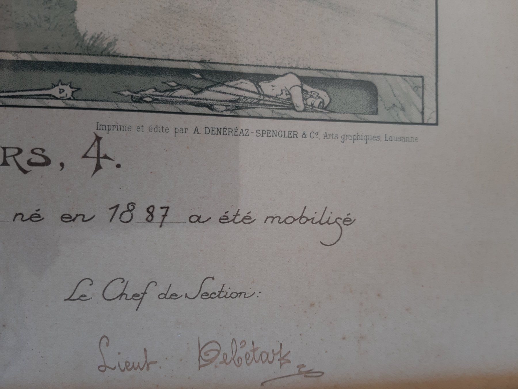 Poster & Bilder: Tableau – Gebraucht aus Aigle von Calcicole 1