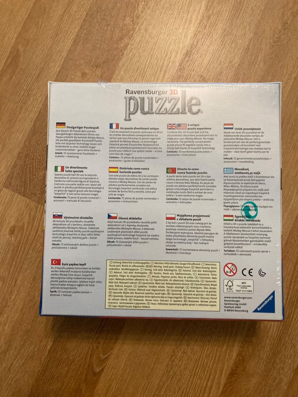 Disney Puzzles: Mickey Mouse 3D Puzzle Neu – Neu und originalverpackt aus Emmenbrücke von JJ_89 3