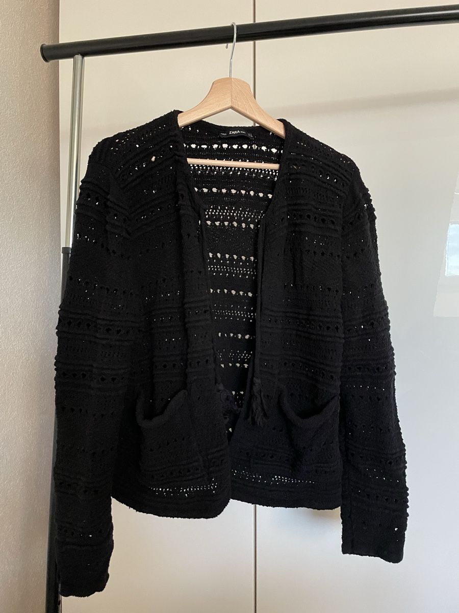Zara Maglioni & Felpe: Zara Cardigan schwarz – Nuovo (secondo la descrizione) da Grenchen venduto da iagiag
