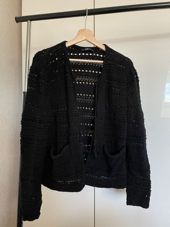 Zara Cardigan schwarz