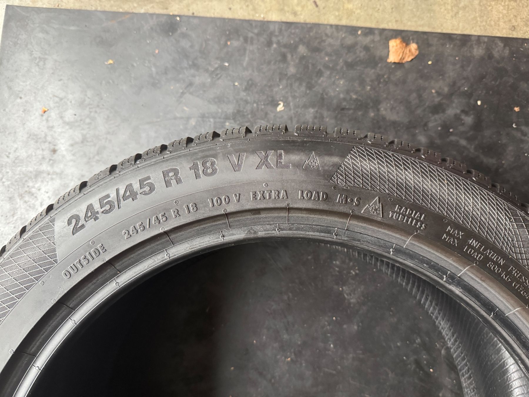 Continental Pneumatici & Ruote complete: 245/45R18 – Usato da Widen venduto da Dinero02 3
