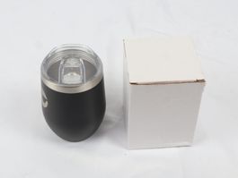 Campingbecher, Isolations-Becher, Schwarz