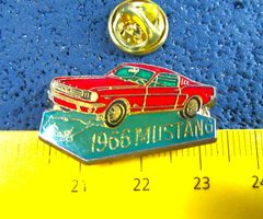 1966 FORD MUSTANG AUTO PIN GLASIERT