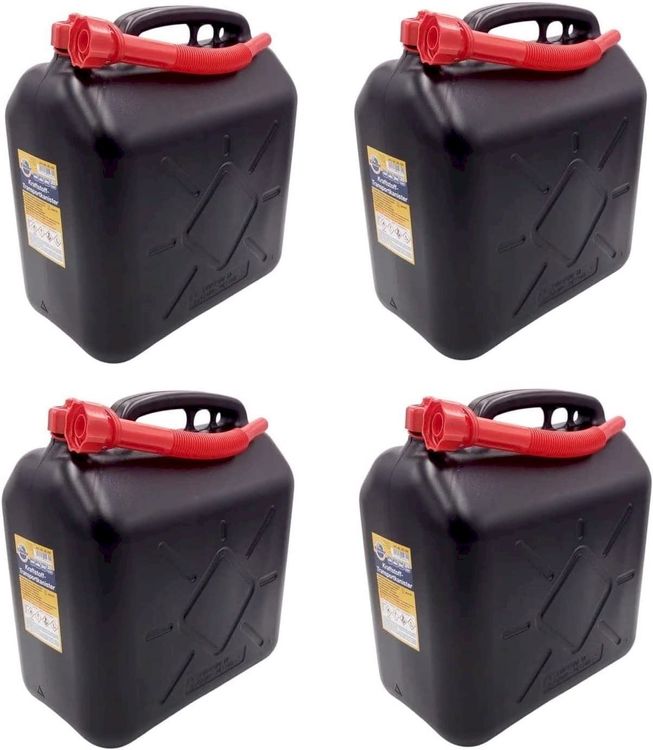Dieselkanister 20l Tankdose 10L Rot Groß Kunststoff Benzin Diesel Jerry Dose 10 L Benzinkanister Metall