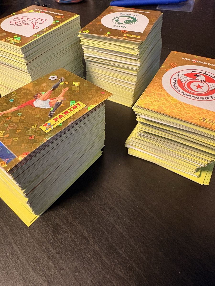 Panini Carte collezionabili: 1000stk Panini Wm 2026 – Nuovo (secondo la descrizione) da Merenschwand venduto da luc_7jt5
