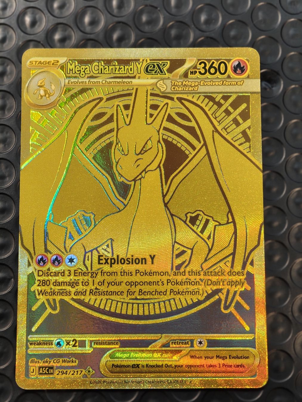 Pokémon Carte collezionabili: Mega Charizard Y ex 294/217 ASC EN – Nuovo (secondo la descrizione) da Therwil venduto da Cordachu_Trade