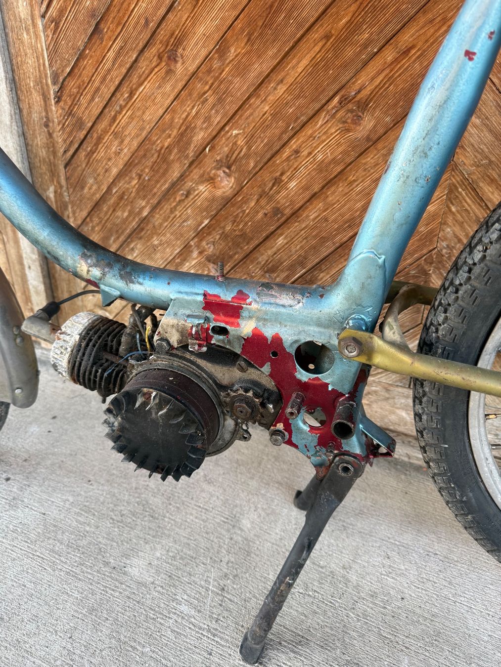 Puch Ciclomotori: Puch Velux X30 TS7053 Töffli – Difettoso da Fahrni b. Thun venduto da Schneiderlein55 9