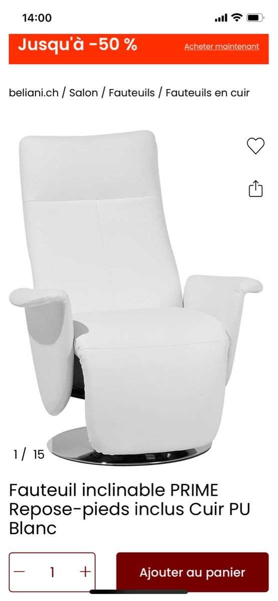 Sessel: Fauteuil électrique – Gebraucht aus Vich von elo014 4