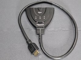 Commutateur HDMI bidirectionnel Delock 3 entrées vers 1