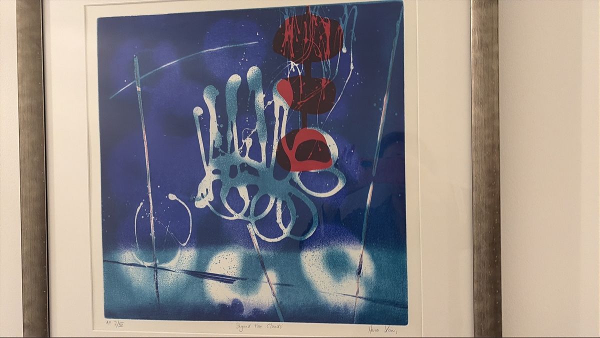 Gemälde:  "Beyond the Clouds" by Heidi König – Gebraucht aus Zürich von Sonikasantos 1