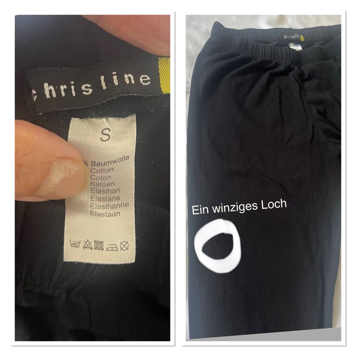 Leggings: 3x Leggings Gr. S – Usato da Davos Platz venduto da Infinity795 3