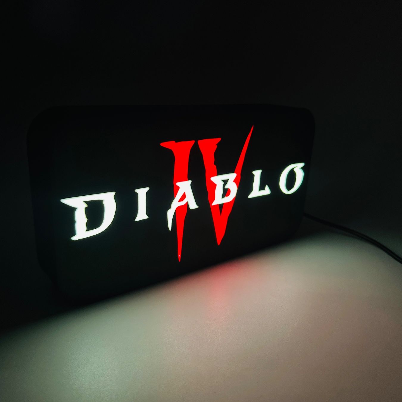 Lampen: Lightbox lumière led DIABLO – Neu (gemäss Beschreibung) aus Vicques von PAMB3D 5