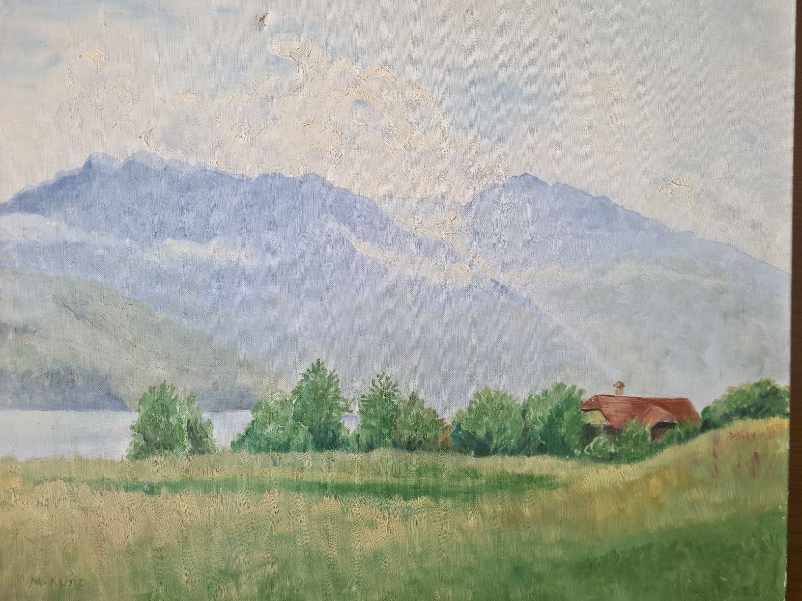 Gemälde: Marcel KUNZ - Niesen – Gebraucht aus Hünibach von sokothu