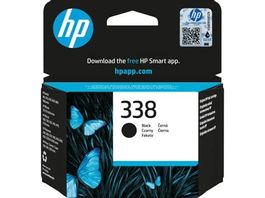 1x original HP 338 Schwarz Druckerpatrone, Neu & ungeöffnet