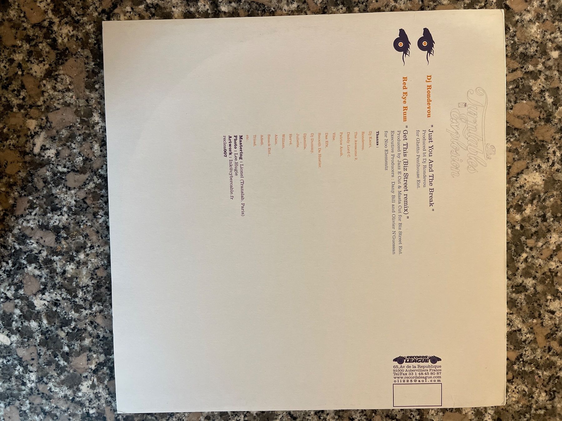 Schallplatten: A482/The Turntables Explosion Vol. 1 DJ Rondevous – Gebraucht aus Frutigen von Philippe_jsp 1