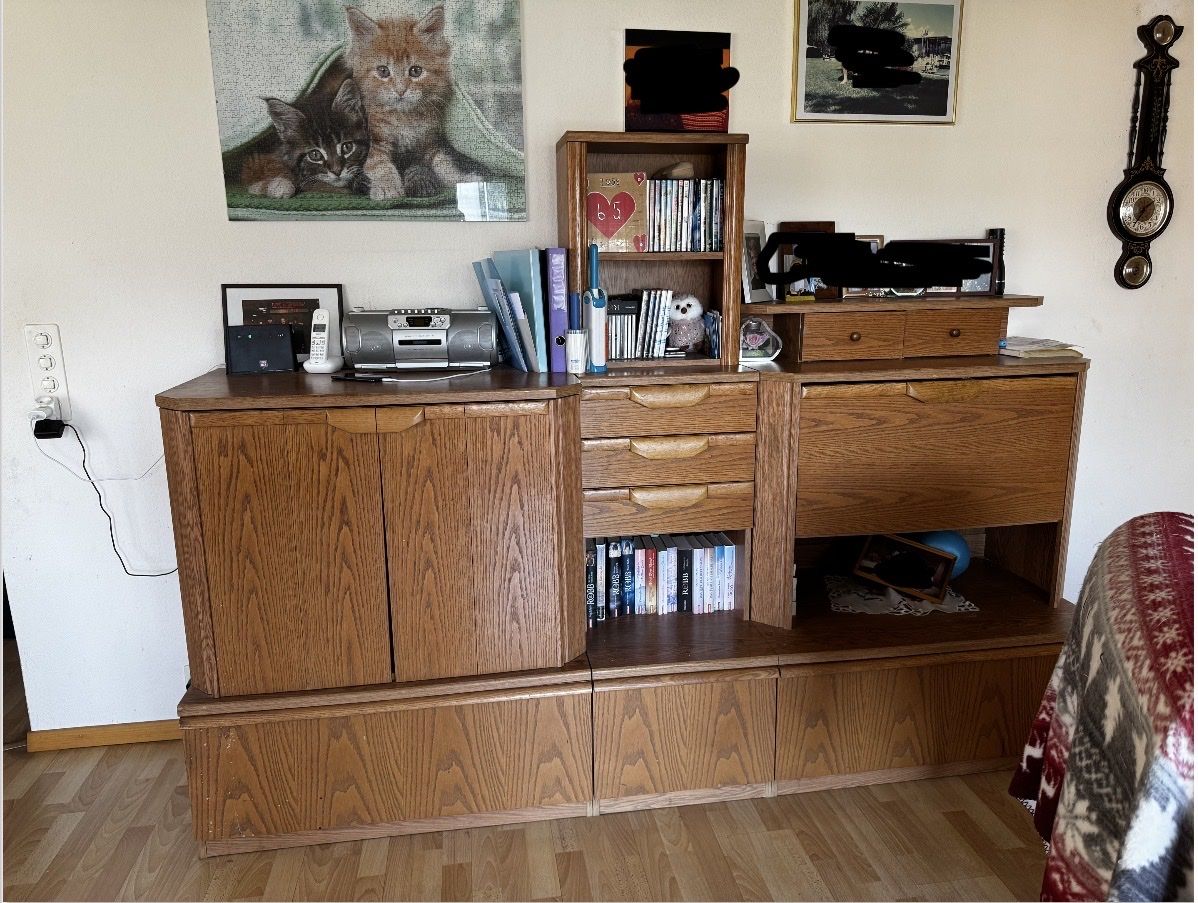 Cassettiere: Holz Sideboard mit vielen Fächern & Schubladen  – Usato da Emmenbrücke venduto da Joel_TheKing_420