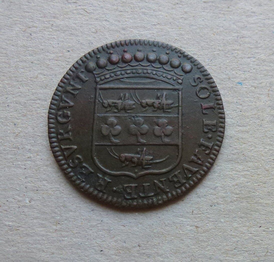 Medaglie: Frankreich Metz ++ Jeton 1678 – Usato da Walkringen venduto da Casablanca777 1