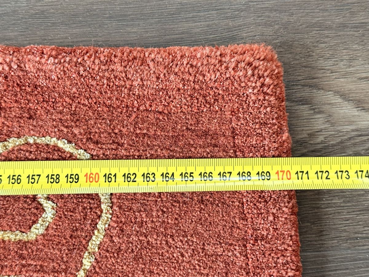 Tappeti: Handgeknüpfter Teppich mit floralem Muster – Usato da Aarburg venduto da Yula24 7