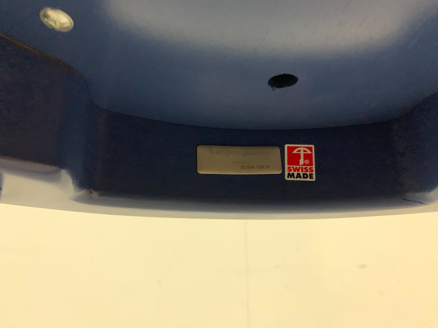 Horgen Glarus Sgabelli: Horgenglarus Barhocker select 11-373 / blau, schwarz – Nuovo (secondo la descrizione) da Zürich venduto da ZuercherBrockenhaus 8