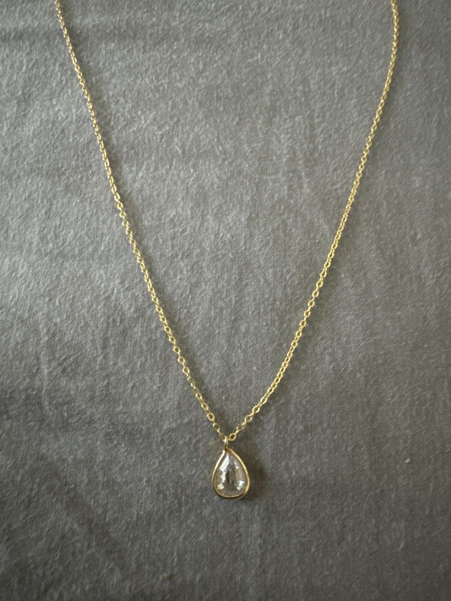 Catenine: Collier or argent 925 avec pendentif larme silver – Usato da Binningen venduto da Sophiescloset