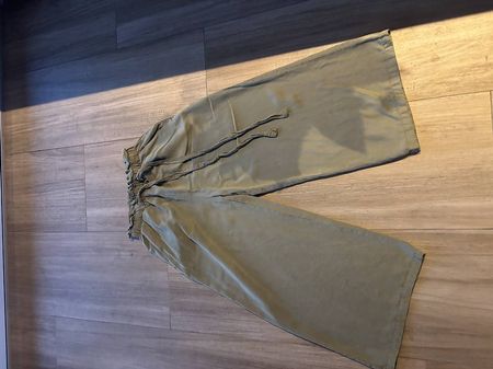 Stoffhose Grün