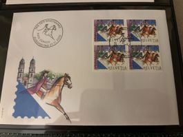 Briefmarken-Satz Zürich 2000, ungebraucht, Top Zustand!