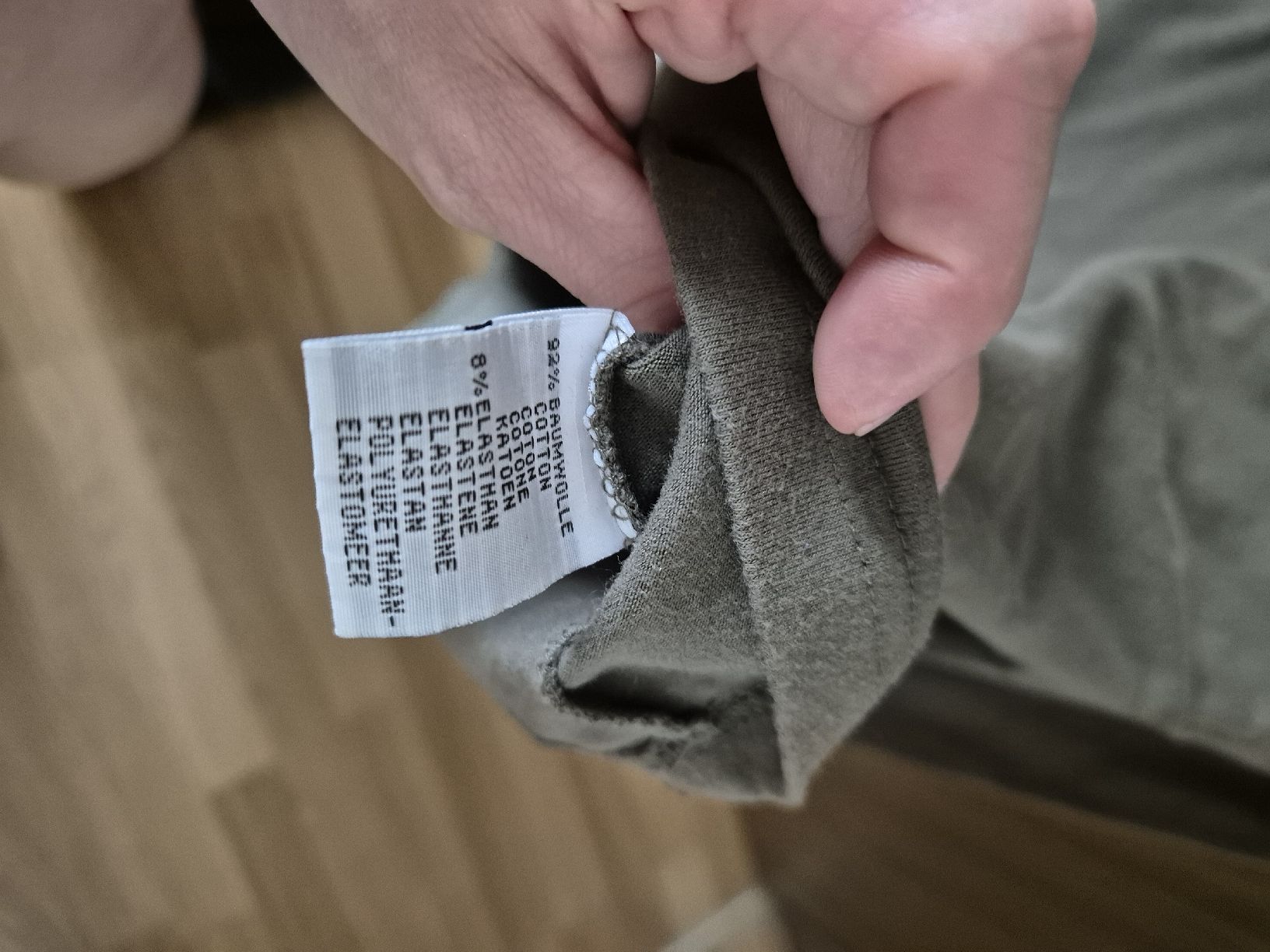 Maglioni & Felpe: Langarmshirt Biaggini Gr. L Khaki – Usato da Langenthal venduto da Polarisstern 4
