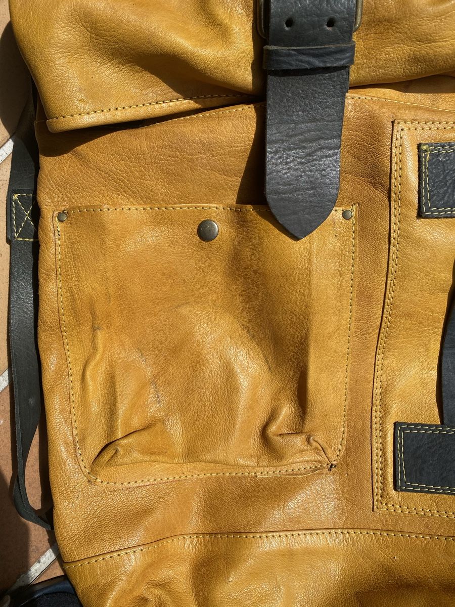 Zaini: Sac en cuir Maroc – Usato da St-Cergue venduto da noabzz 8