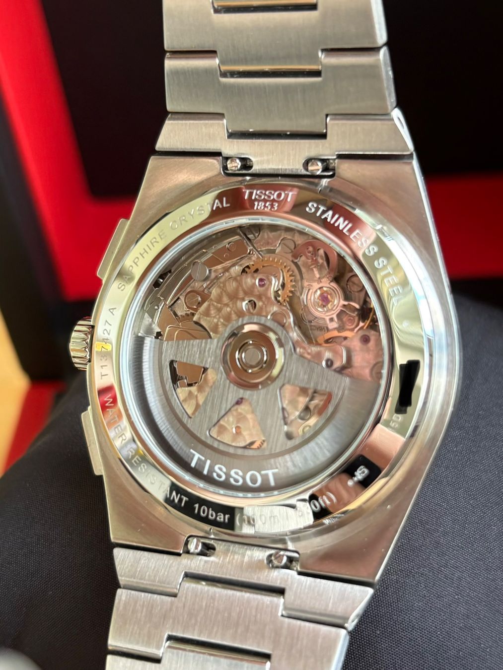 Tissot Orologi: TISSOT PRX 42mm Chronograph Automatic Fullset NEU – Nuovo e nell'imballaggio originale da Birsfelden venduto da Mynos 2