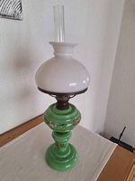 Öl Lampe mit Porzelan