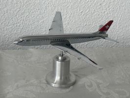 Vintage Modellflugzeug SWISSAIR DOUGLAS DC-8 TOP RAR