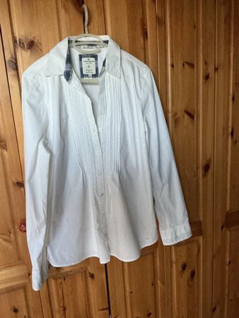Chemise Tom Tailor blanche taille 42 femme