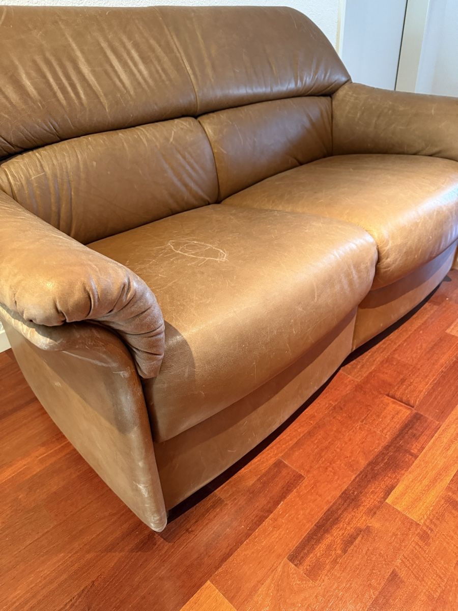 Pfister Sofas: Ledersofa – D'occasion à Wittenbach par Aprilia05