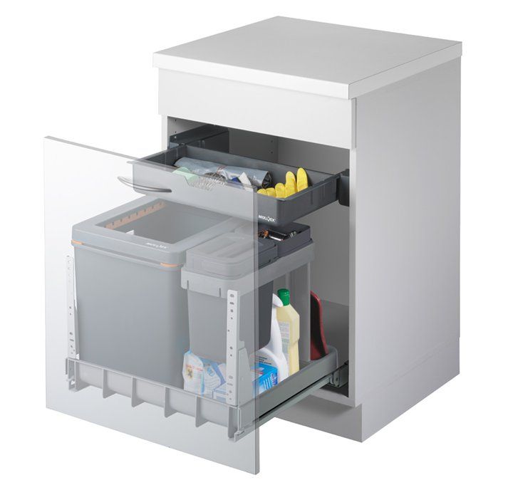 Müllex Abfalleimer: 065 Müllex Abfallsystem BOXX 55/60-R Bio – Neu (gemäss Beschreibung) aus Derendingen von Meisterstuecke