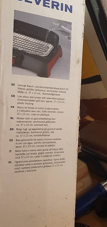 Griglie: Tischgrill, BBQ Grill – Nuovo e nell'imballaggio originale da Kerns venduto da Kernapfelsaft 1