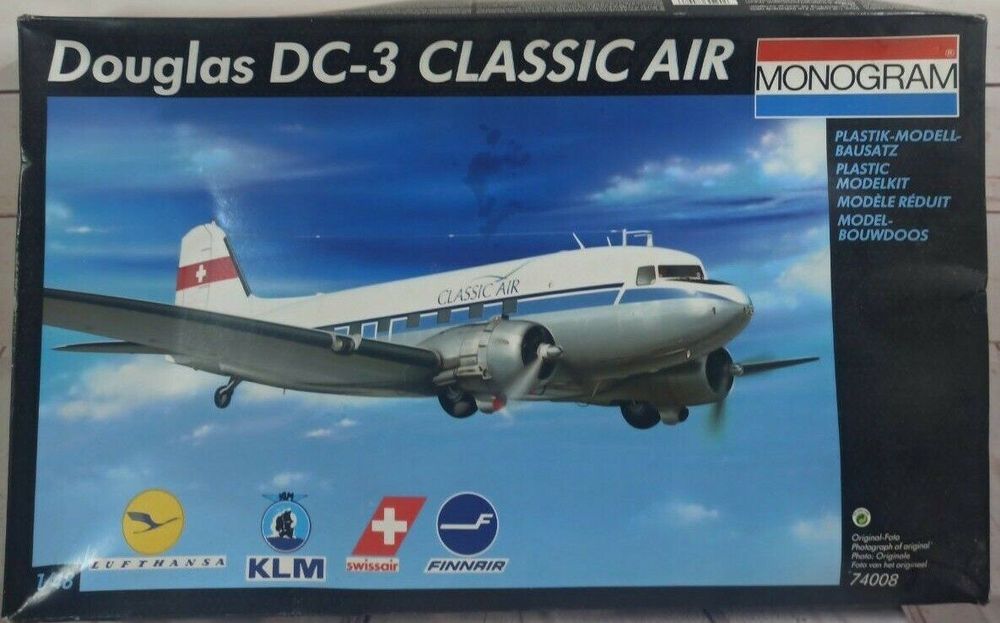 1/48 Douglas DC-3 Swissair Classic Air | Kaufen auf Ricardo