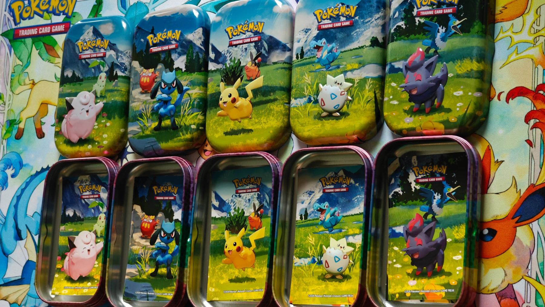Pokémon Carte collezionabili: Ascended Heroes Mini Tins Art Set - Leer/Empty – Nuovo (secondo la descrizione) da Zürich venduto da cherizet 1