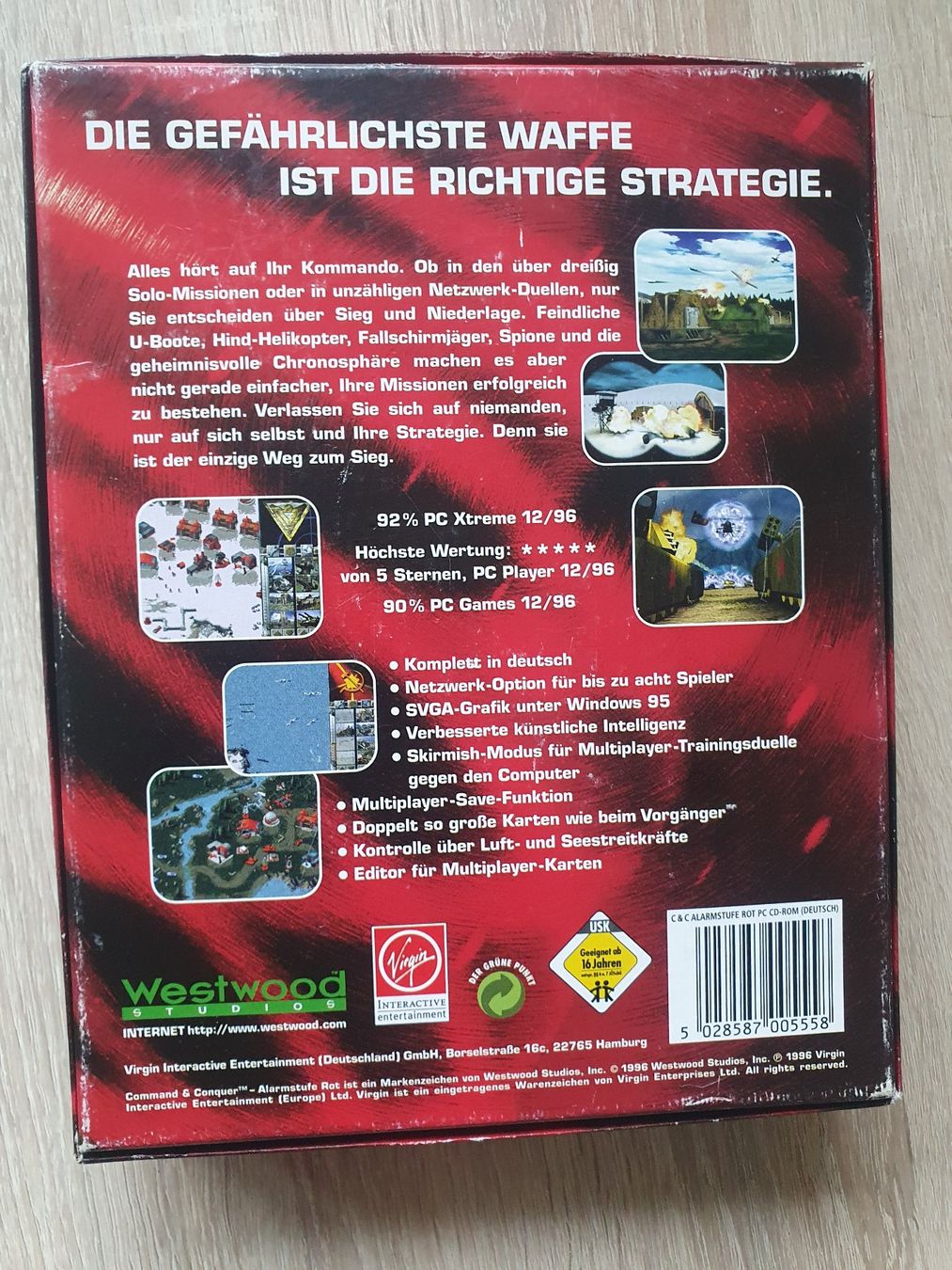 Giochi: Command & Conquer Alarmstufe Rot PC Game – Usato da Alpnach Dorf venduto da melktok77 1